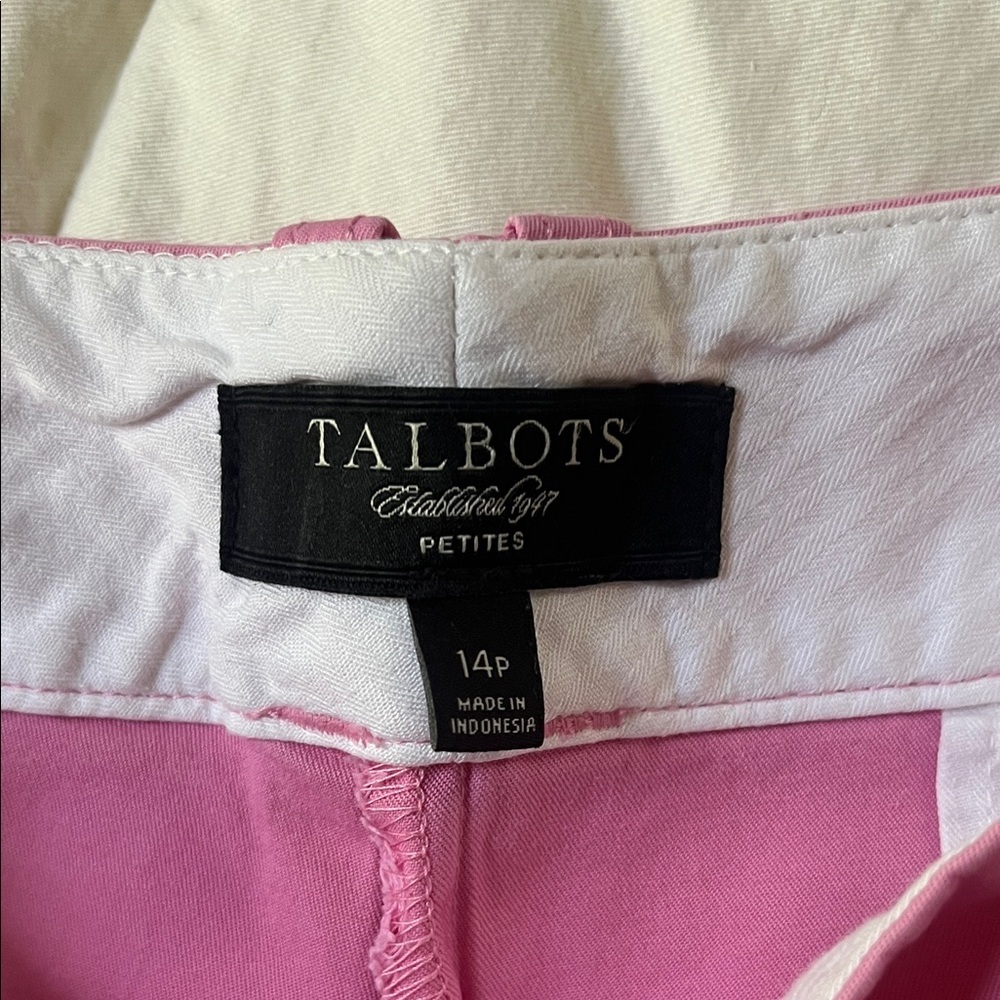 Talbots Vibrant Pink Women's Bermudas - Picture 2 of 6